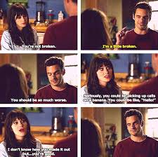 Pin By Mskcpotter Middle School Engl On New Girl New Girl Quotes New Girl Memes Jess New Girl