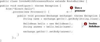 Camel has two main ways of defining routing rules: Chapter 4 Using Beans With Camel Camel In Action