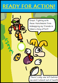 Rayman, globox, and the teensies are off wandering through an enchanted forest when they discover a mysterious tent filled with a series of captivating paintings. Ready For Action Mighty355 Wikia Fandom