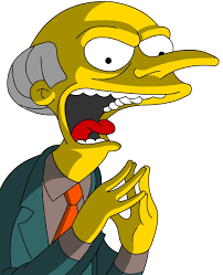 Charles Montgomery Burns Montgomery Burns Burns Simpson Simpsons Characters