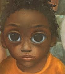 Tomorrow Forever Close-up Walter Margaret Keane Big Eye Matted Print 11x14  '64