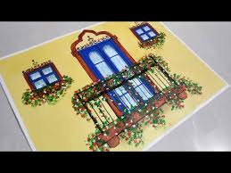Maybe you would like to learn more about one of these? Flowers In Windows And Balcony Simple Acrylic Painting For Beginners Easy Flowers Acrylic Painting Myhobbyclass Com Learn Drawing Painting And Have Fun With Art And Craft