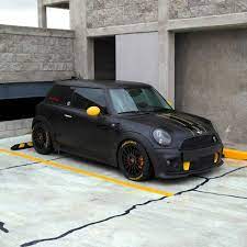 if i could fit in these i would totally drive one like this haha supersturismo gt 17 on mini cooper s jcw mini cooper mini cooper custom mini cooper s
