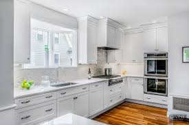 boston transitional kitchen grey