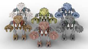 I reimagined the Bohrok-Kal with some alternative colors. : r/bioniclelego