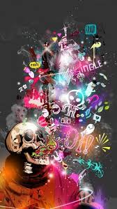 خلفيات للموبايل رائعة tecnologis skull wallpaper art skull art