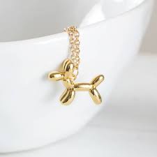 Balloon Dog Necklace Dog Necklace Elegant Earrings Cool Necklaces