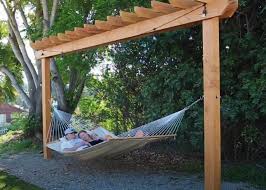 Diy hammock stand under $40: Diy Hammock Stands That Would Look Perfect In Your Backyard