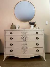 While you may be tempted to dive right into the painting process. Refinished French Provincial Chest Dresser Entryway Storage On Legs 4 Drawers By Relovedfurniturestor From Reloved Furniture Store Of Portand Or Attic