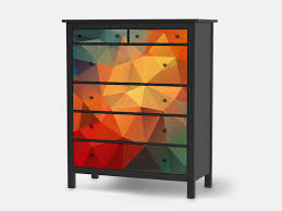 Designfolie Polygon Hemnes Kommode 6 Schubladen Schubladen Design Schubladen Hemnes