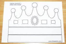 So here are some fun ways to educate the children make a straight line using the chalk or the sticky tape. Print And Color Crown Kids Crafts Fun Craft Ideas Firstpalette Com