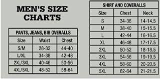 33 unusual mens coverall size chart