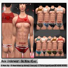 Shop from the world's largest selection and best deals for valentines underwear. Second Life Marketplace Male Valentine Lingerie Be Mine 4ever Male Valentine Underwear