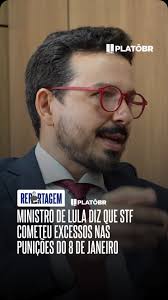 Um dos ministros mais bem avaliados por Lula, Silvio Costa Filho, de Portos  e Aeroportos, afirmou que o STF cometeu excessos nas condenações dos  participantes do 8 de Janeiro e que deveria rever essas ...