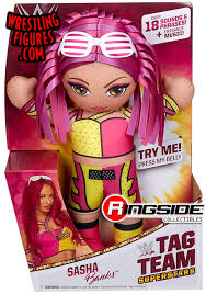 Ladies and gentlemen, boys and girls, children of all ages. Sasha Banks Wwe Tag Team Buddy Toy Wrestling Action Figure By Mattel