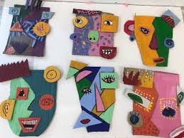 Pablo picasso is one of the most revered of the famous artists featured in art lesson plans for kids across the world. 3d Picasso Faces Today At Holiday Lindfield Art Studio Facebook