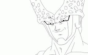 The version of cell that plays a large role in dragon ball z hails from an alternate future timeline where he has already evolved to his imperfect form. Dbz Cell Coloring Page Coloring Home