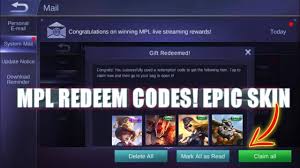 Check spelling or type a new query. Mobile Legends Redeem Codes January 2021