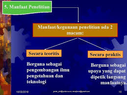 Manfaat teoritis adalah keberfugsian penelitian bagi pengembangan ilmu pengetahuan. Anatomi Proposal Penelitian Hukum Tesis Moh Jamin Program