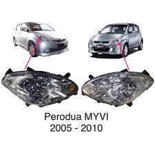 Rangkaian seri jika ingin mengetahui referensi harga lampu led hpl berikut ini daftar harganya. Perodua Myvi 2005 2010 Head Lamp New Shopee Malaysia