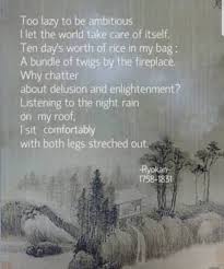 Ryokan Japanese Poetry Buddhist Wisdom Zen Philosophy