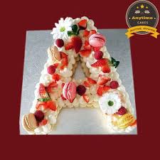 Easy and simple to decorating your cake and biscuit. Alphabet Cake Alphabet Cake Order Cake Yummy Cakes