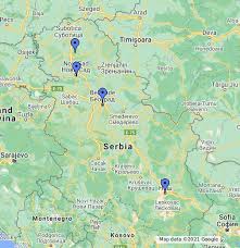 Home / maps of serbia. Serbia Google My Maps