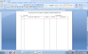 Daftar kode angka inventaris umm (barang dan asset). Format Daftar Inventaris Alat Laboratorium Biologi Antapedia Com