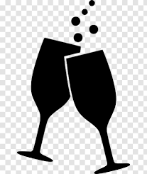 Wine Glass Alcoholic Drink Beer Clip Art Silhouette Party Cheers Transparent Png Beer filled in beer mug, beer fanta sprite iced tea drink, chopp, glass, pint glass, nutrition facts label png. wine glass alcoholic drink beer clip
