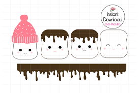 17,000+ vectors, stock photos & psd files. Kawaii Marshmallow Svg Cut File For Winter Mugs Tumblers S 1031512 Cut Files Design Bundles