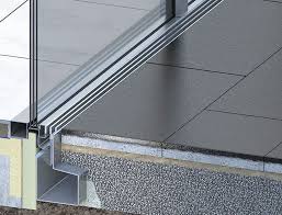 Schlitzrinne Typ Ino 662 Sr Glasbrustung Baukonstruktionen Fassade