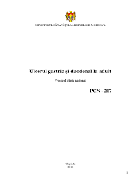 Imagine endoscopică a ulcerului duodenal acut. Protocol Clinic Ulcer Gastric Si Duodenal