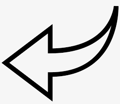 Curved arrow clipart black and white. 3 Vector Arrow Clip Art Freeuse Library Two White Arrows Curved Png Image Transparent Png Free Download On Seekpng