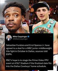 Why not Mendoza vs Bohachuk in Texas?