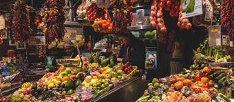 It is only on sundays at this location: La Boqueria Barcelona Market Information And Traveler S Guide