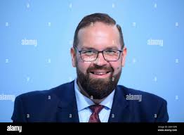 Potsdam, Germany. 04th Sep, 2021. Gordon Hoffmann, re-elected Secretary  General of the Brandenburg CDU, photographed