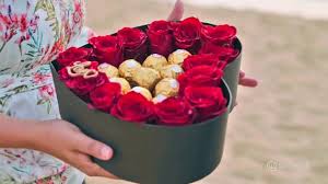Heart shaped flower box with lid for arrangements, paper mache boxes for valentines day gift chocolate strawberry, bulk heart shaped boxes with ribbon for flowers, birthday gifts (black) 3.5 out of 5 stars 11. You Re Deep Inside My Heart Ferrerose Heart Box Wishque Youtube