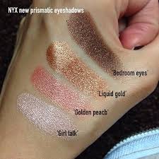 Nyx Professional Makeup Prismatic Eyeshadow Ulta Beauty Nyx Swatches Nyx Cosmetics Makeup Swatches