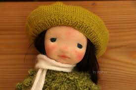 Henrietta Swan, natural fiber art doll ready to meet her future — fig & me