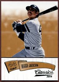 Reggie jackson california angels signed upper deck baseball card ud authentic. 2014 Classics 109 Reggie Jackson Baseball Card New York Yankees
