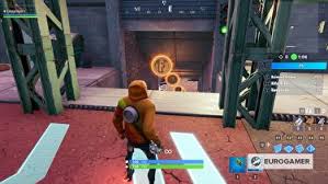 To get to the sewers on the downtop drop map, keep going till you reach the third straightaway that looks like this. Fortnite Jonesy Locations Jonsey Behind A Fence Basketball Court Near Rooftops And Back Of A Truck Locations Eurogamer Net