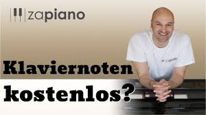 Ich habe schon öfters im internet gesucht, finde aber nie etwas. Klaviernoten Kostenlos Youtube