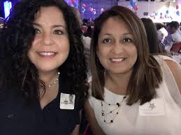 Deputy Marilyn Alvarez and Sheriff's Hispanic Advisory Council member  Monica Rodriguez attending the Annual East Hillsborough Law Enforcement  Appreciation Dinner