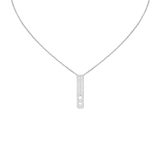 ‎messika invites you to discover through its application by messika the universe of maison messika. Messika White Gold Necklace With Diamonds My First Diamond 6605mk07520 Wg Pere Quera 1887