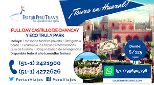 Click on map to see in full size. Full Day Castillo De Chancay Y Eco Truly Park En Huaralviajero Peruano