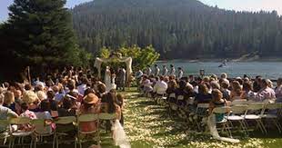 The Pines Resort On Bass Lake Northern California Wedding Venues Forest Wedding Venue Wedding Locations California