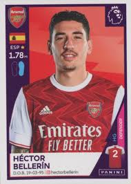 L'inter guarda già al post hakimi: 026 Hector Bellerin Arsenal Premier League 2021 Sticker Football Cards Direct