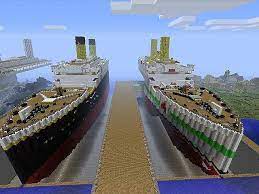 Xbox 360 Edition Very Detailed 1 1 Scale Hmt Olympic Rms Titanic And Hmhs Britannic Minecraft Project Rms Titanic Minecraft Titanic