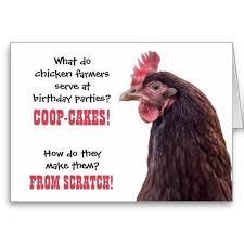 Birthday Chicken Jokes With Hen Photo Card Zazzle Com Happy Birthday Chicken Chicken Jokes Funny Birthday Cards One day the first grade teacher was reading the story of chicken little to her class. happy birthday chicken chicken jokes