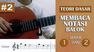 Bagi siapapun yang sedang belajar tentang musik, harus bisa membaca not balok ataupun not angka. Part 1 Teori Dasar Membaca Notasi Balok Untuk Gitar See N See Guitar Youtube